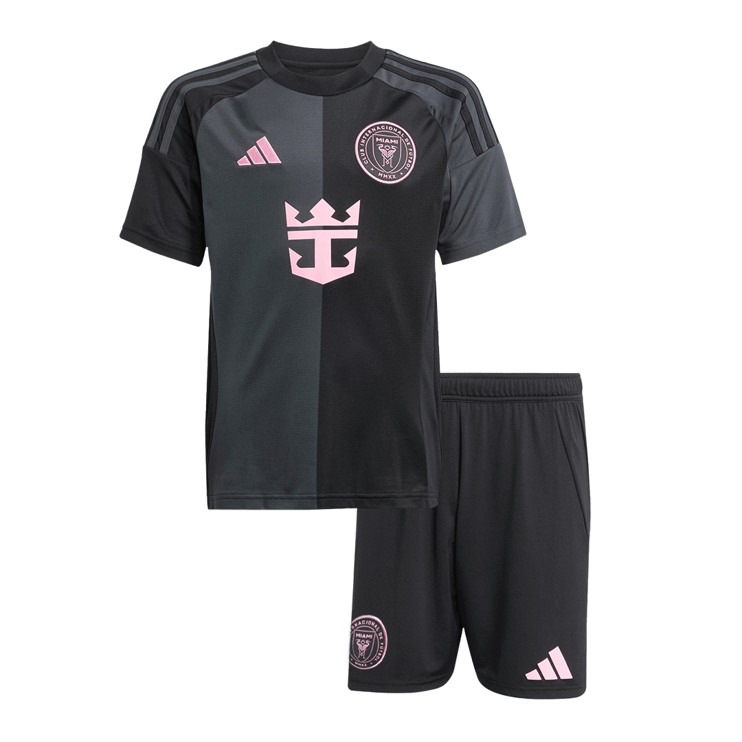 Equipación de fútbol visitante infantil del Inter Miami CF 2025 - Camiseta + Pantalón corto