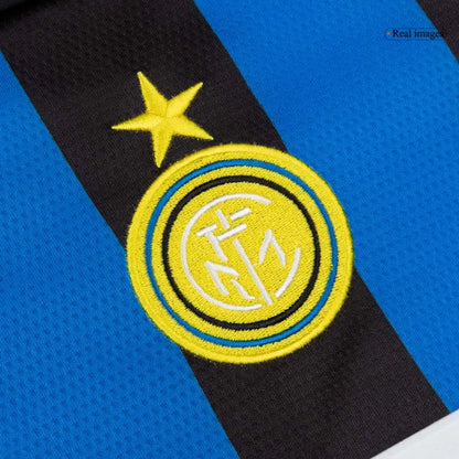Camiseta de fútbol retro local del Inter de Milán 1998/99