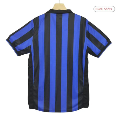 Camiseta de fútbol retro local del Inter de Milán 1998/99
