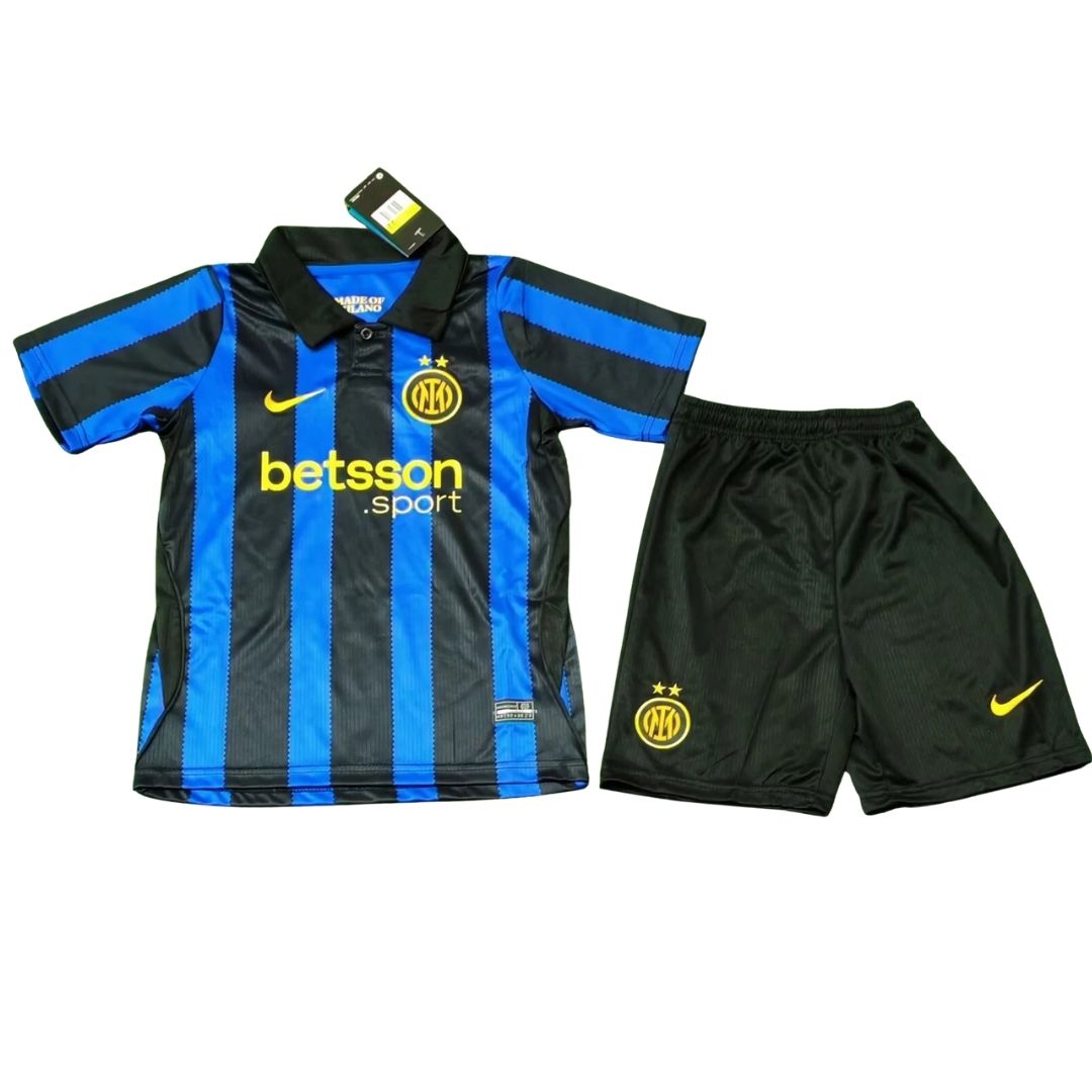 Inter Milan Kid's Home Kit - Jersey+Shorts 2026/27