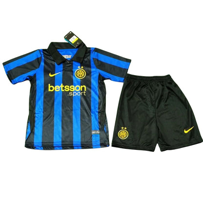 Inter Milan Kid's Home Kit - Jersey+Shorts 2026/27