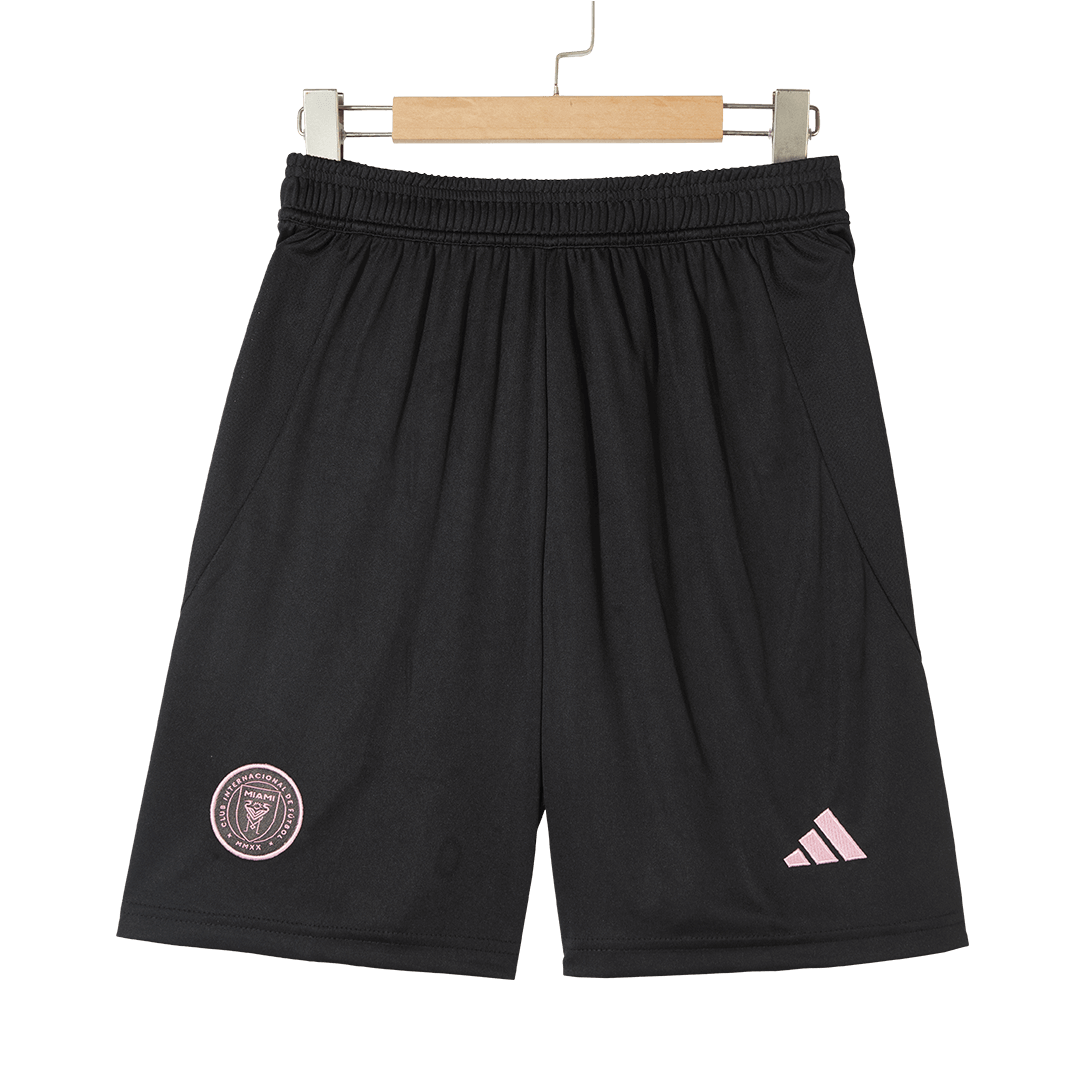 Pantalones cortos de fútbol de visitante del Inter Miami CF 2025, color negro