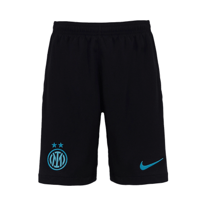 Pantalones cortos de fútbol del Inter de Milán para la temporada 2025/26