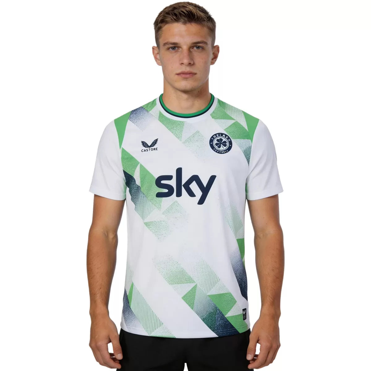 Camiseta de fútbol de visitante de Irlanda para la Copa Mundial 2026