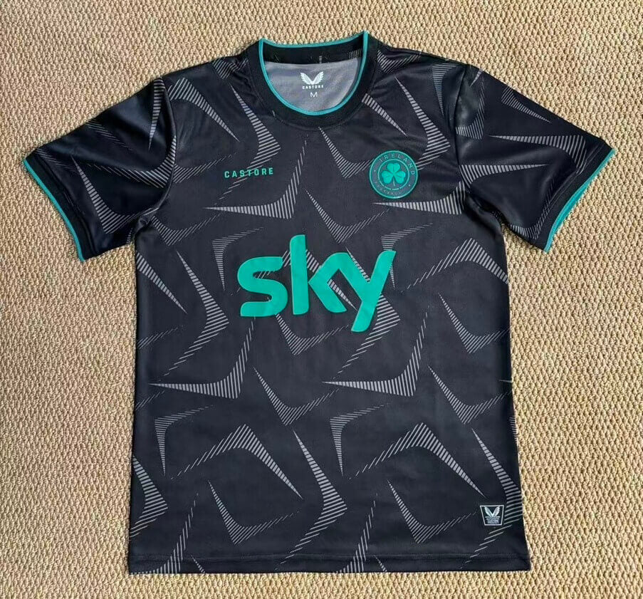 Camiseta de fútbol Stealth de Irlanda para la Copa Mundial 2026