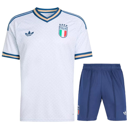Kit de fútbol de visitante de Italia - Camiseta + Pantalones cortos Mundial 2026