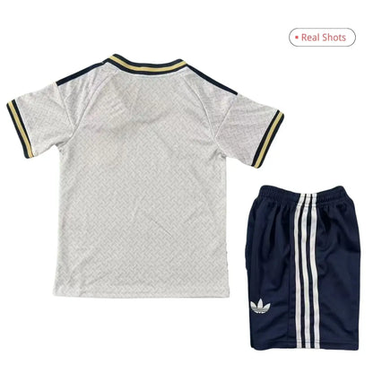Equipación de fútbol visitante de Italia para niños (camiseta y pantalón corto 2026)