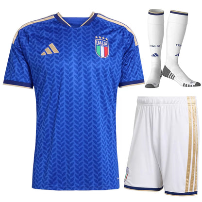 Camiseta de fútbol completa de local de Italia para la Copa Mundial 2026