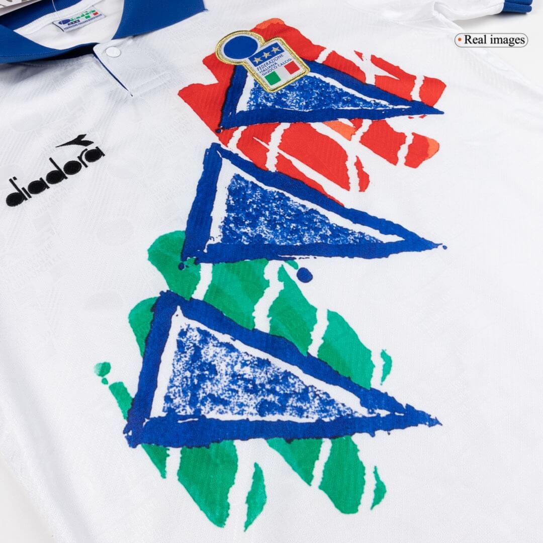 Camiseta retro de fútbol de Italia para el partido de local de 1994