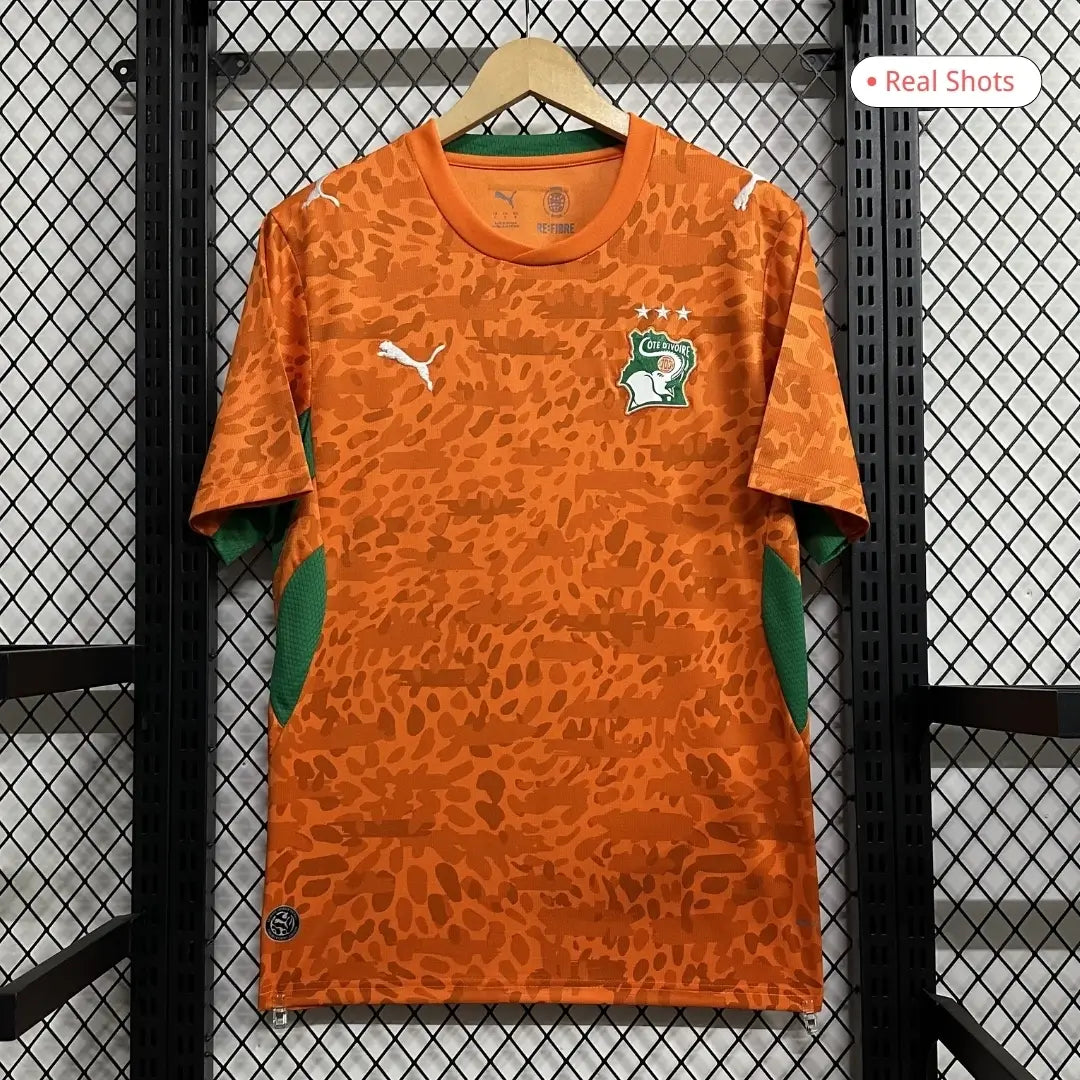 Camiseta de fútbol local de Costa de Marfil para la Copa Mundial 2026
