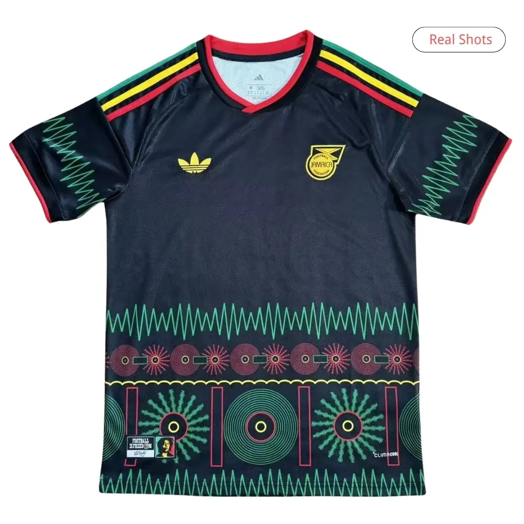 Camiseta de fútbol de visitante del Mundial de Jamaica 2026 Marley #10