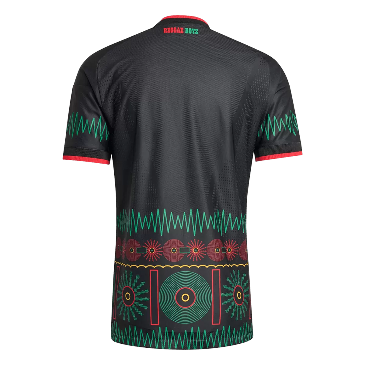 Camiseta de fútbol de visitante versión jugador Jamaica 2026 Copa del Mundo