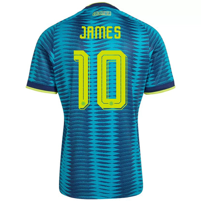 Camiseta de Fútbol Visitante Colombia 2026 Copa del Mundo James #10