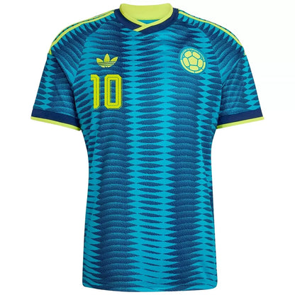 Camiseta de Fútbol Visitante Colombia 2026 Copa del Mundo James #10