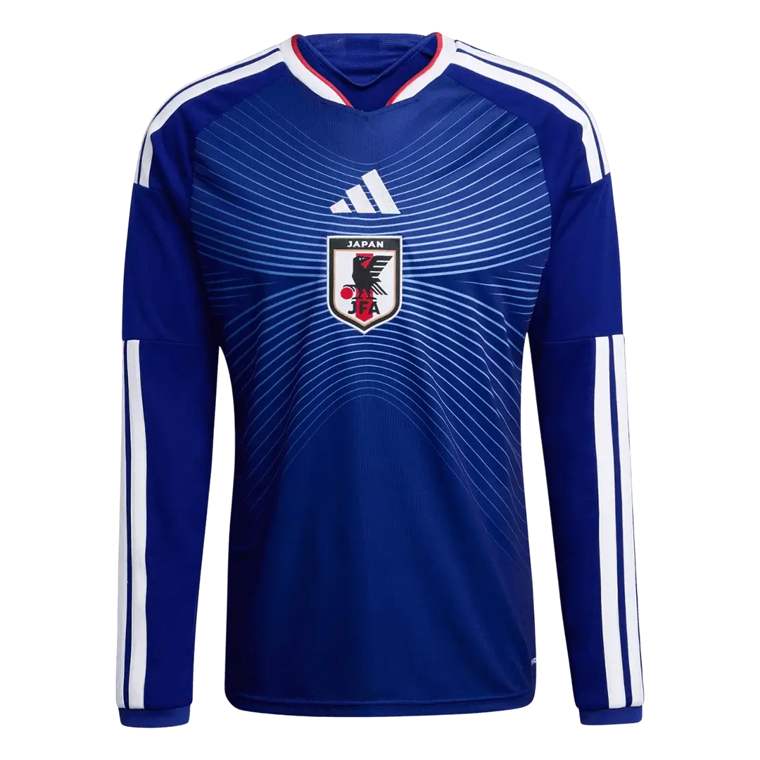 Camiseta de fútbol de manga larga de Japón para la Copa del Mundo 2026