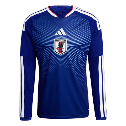 Camiseta de fútbol de manga larga de Japón para la Copa del Mundo 2026