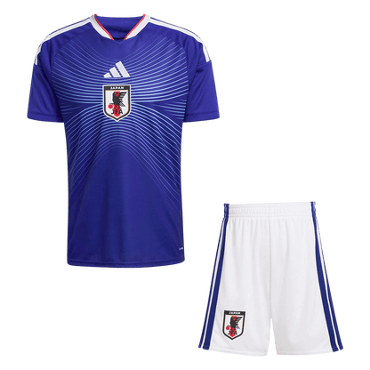 Kit de camiseta de fútbol local de Japón para la Copa Mundial 2026