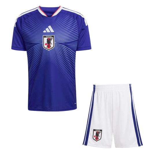 Kit de camiseta de fútbol local de Japón para la Copa Mundial 2026
