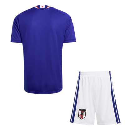 Kit de camiseta de fútbol local de Japón para la Copa Mundial 2026