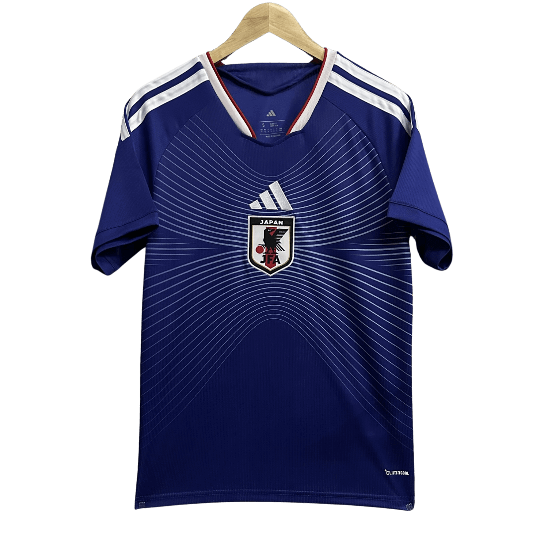 Kit de camiseta de fútbol local de Japón para la Copa Mundial 2026