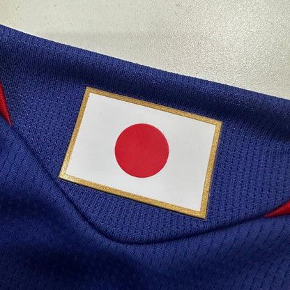 Kit de camiseta de fútbol local de Japón para la Copa Mundial 2026