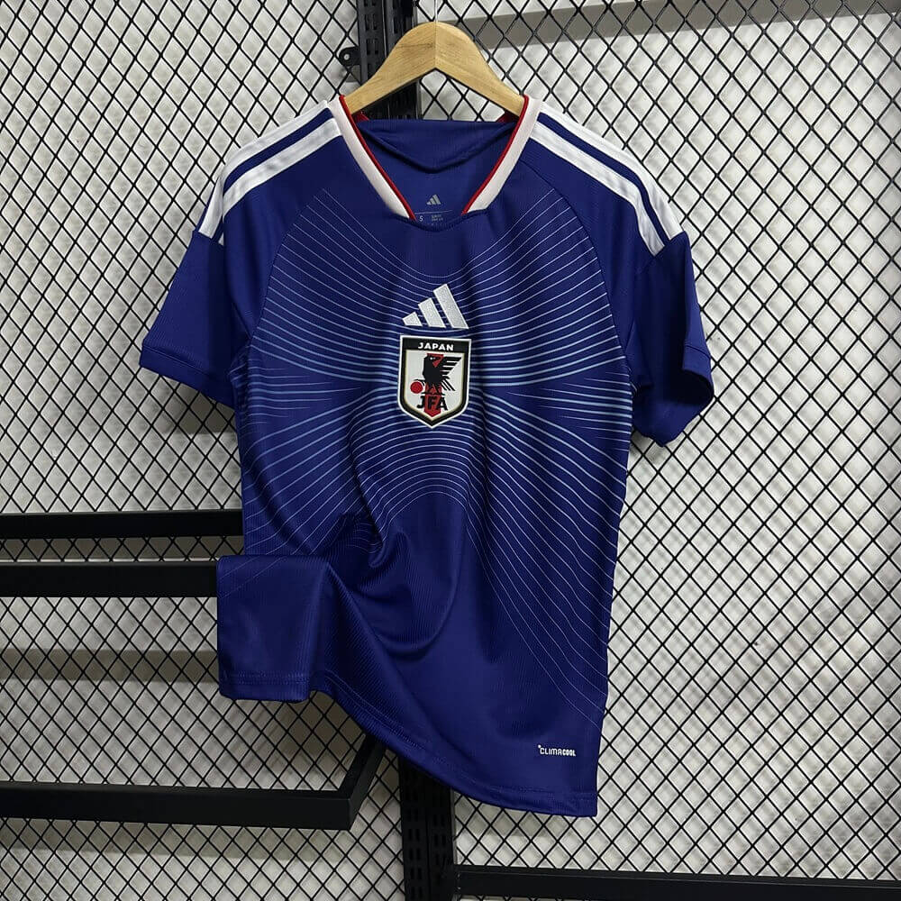 Kit de camiseta de fútbol local de Japón para la Copa Mundial 2026