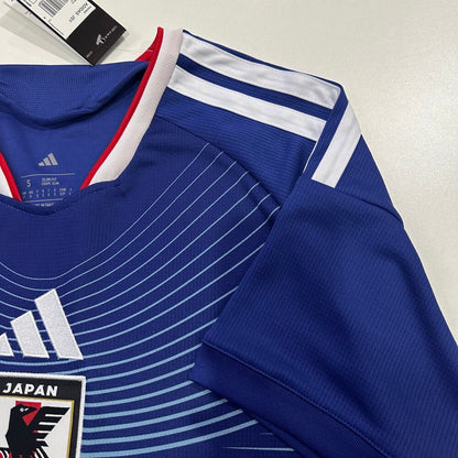 Kit de camiseta de fútbol local de Japón para la Copa Mundial 2026