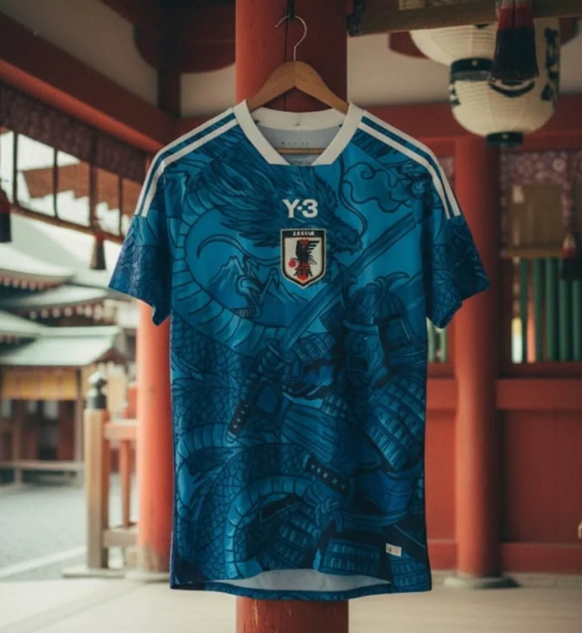 Camiseta de fútbol local de los Samurai de Japón x Y-3 2026