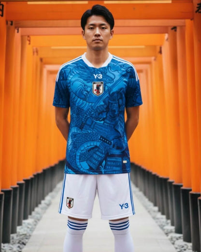 Camiseta de fútbol local de los Samurai de Japón x Y-3 2026