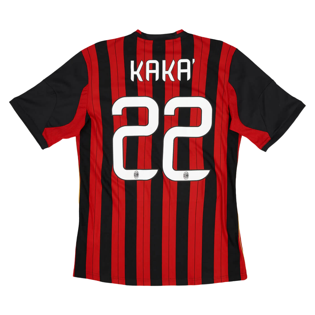 Camiseta retro de fútbol del AC Milan 2013/14, número 22, de Kaká