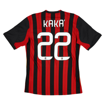 Camiseta retro de fútbol del AC Milan 2013/14, número 22, de Kaká