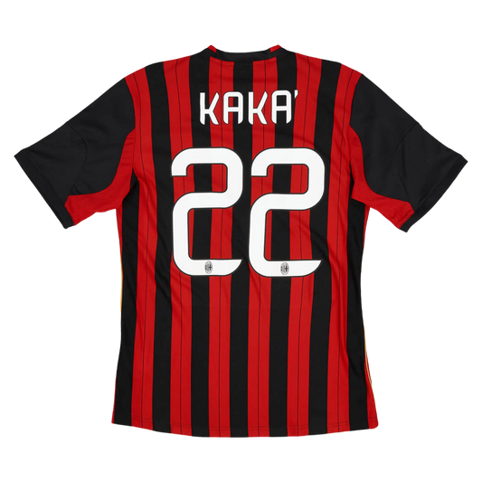 Maillot de football rétro domicile AC Milan 2013/14 de Kaká n° 22