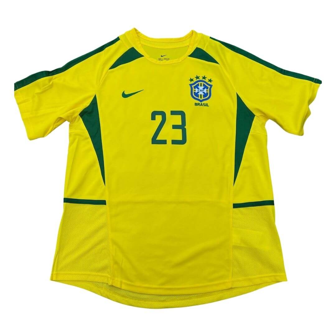 Camiseta retro de fútbol de KAKA #23 Brasil 2002/03 (local)
