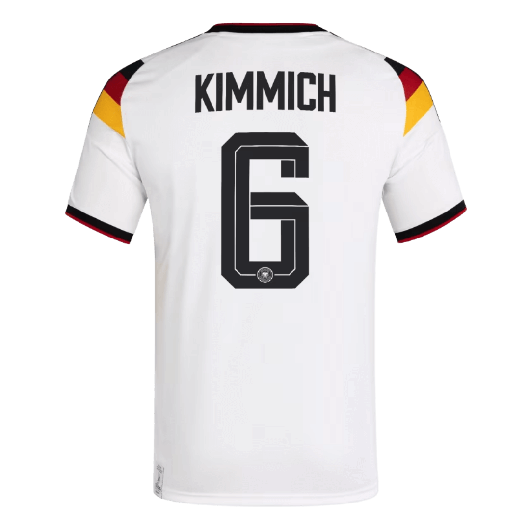 Camiseta de Alemania de Kimmich #6 para la Copa Mundial de la FIFA 2026