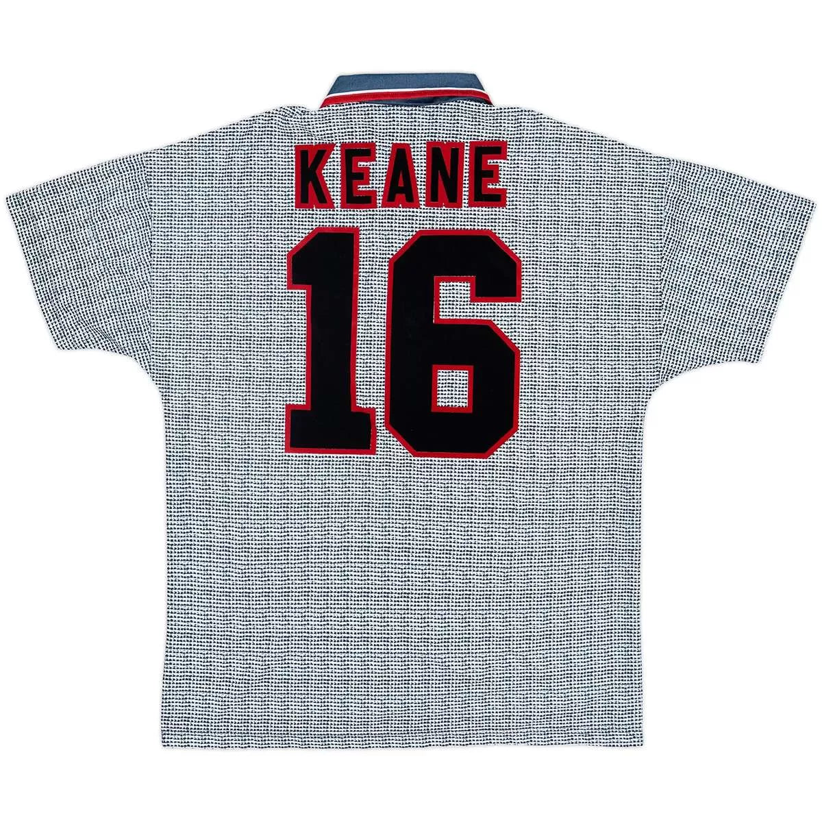Camiseta de fútbol retro del Manchester United 1995/96 de Keane #16, tercera equipación