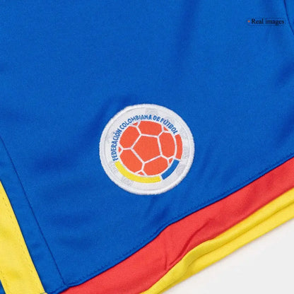Conjunto de fútbol de Colombia para niños, local, Copa Mundial 2026 - Camiseta + Pantalón corto