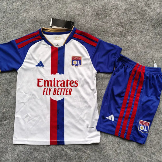 Tenue Domicile Olympique Lyonnais Enfant - Maillot+Short 2026/27