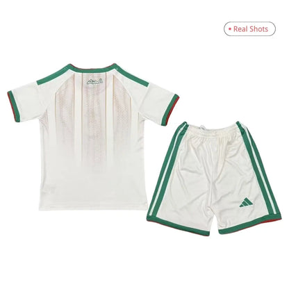 Equipación local de Argelia para niños (Camiseta y pantalón corto 2026)