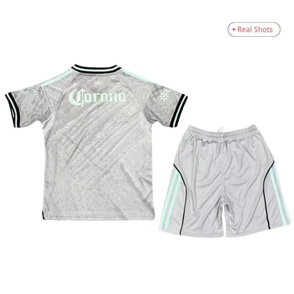 Tercera equipación visitante del Club América infantil (camiseta y pantalón corto) 2025/26