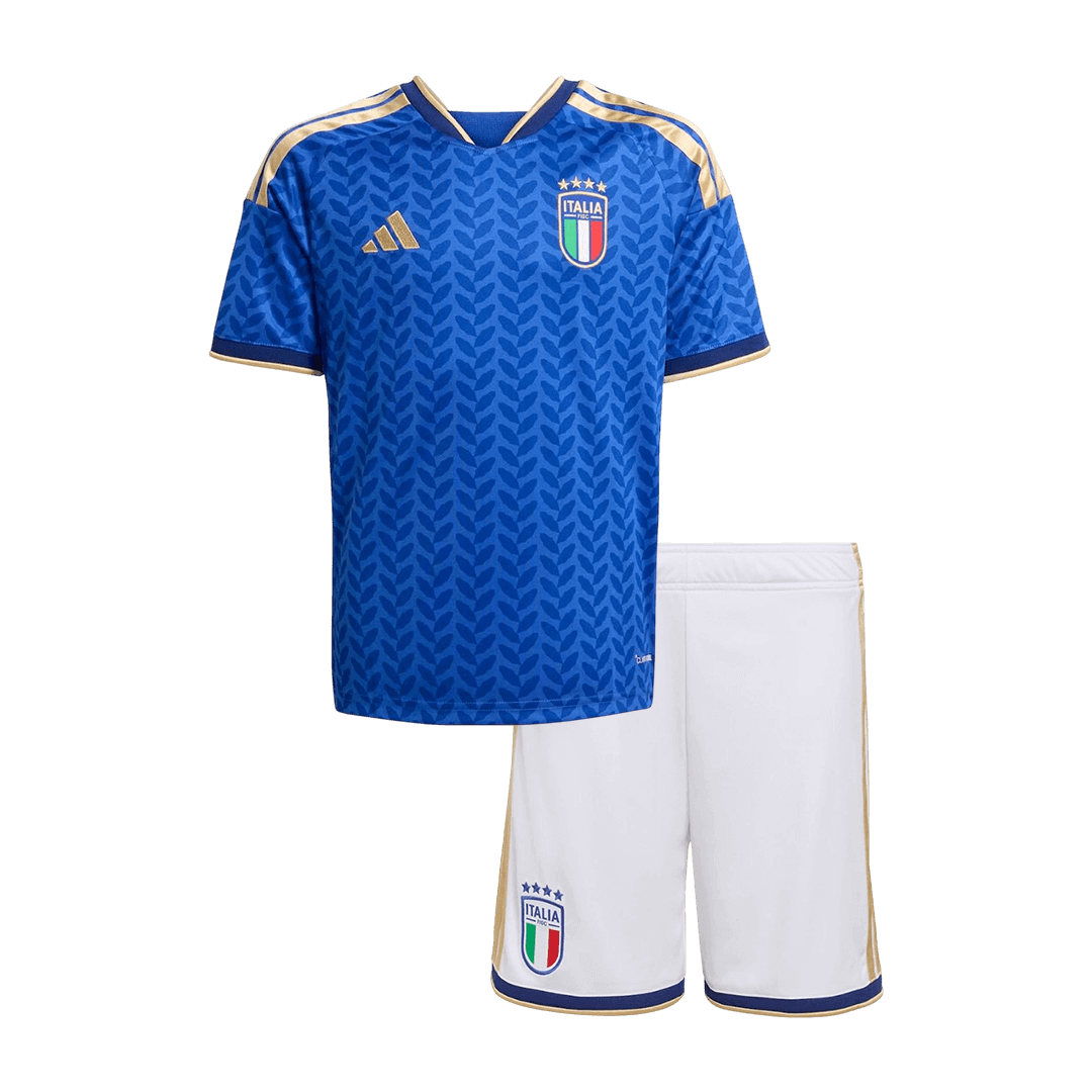 Equipación local de Italia para niños (Camiseta y pantalón corto 2026)