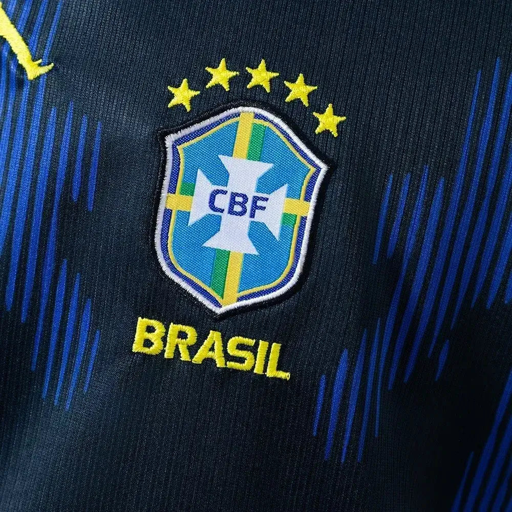 Equipación de Fútbol para Niño de Brasil Visitante Mundial 2026 - Camiseta + Pantalones Cortos