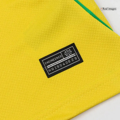 Kit de fútbol local de Brasil para niños para el Mundial 2026 (Camiseta + Pantalones cortos)