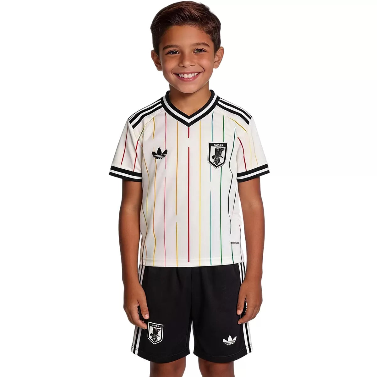 Equipación de Fútbol para Niños de Japón (Visitante) Copa del Mundo 2026 - Camiseta+Pantalones Cortos