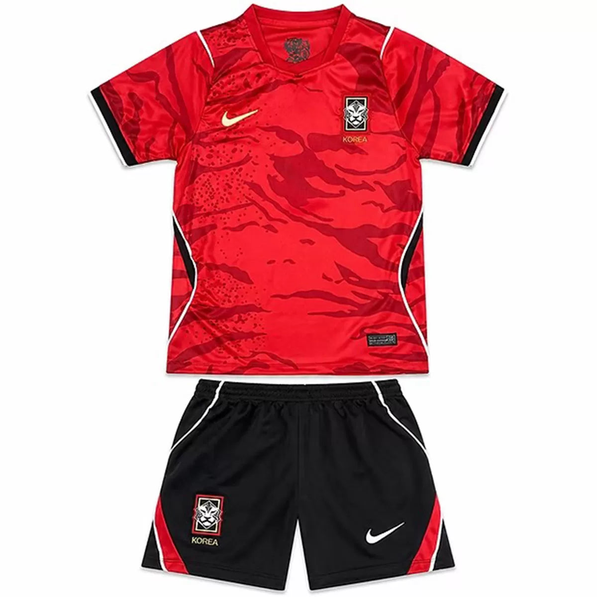 Equipación de fútbol de Corea del Sur para niños Mundial 2026 - Camiseta + Pantalones cortos