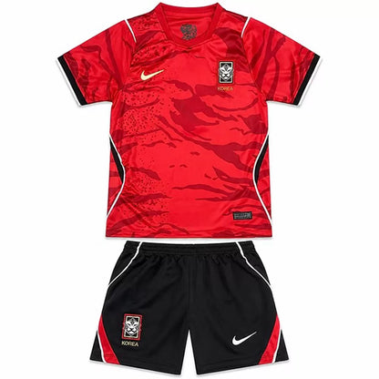 Equipación de fútbol de Corea del Sur para niños Mundial 2026 - Camiseta + Pantalones cortos