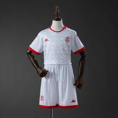 Equipación de Fútbol para Niños de Túnez Visitante - Camiseta+Pantalón Corto 2026