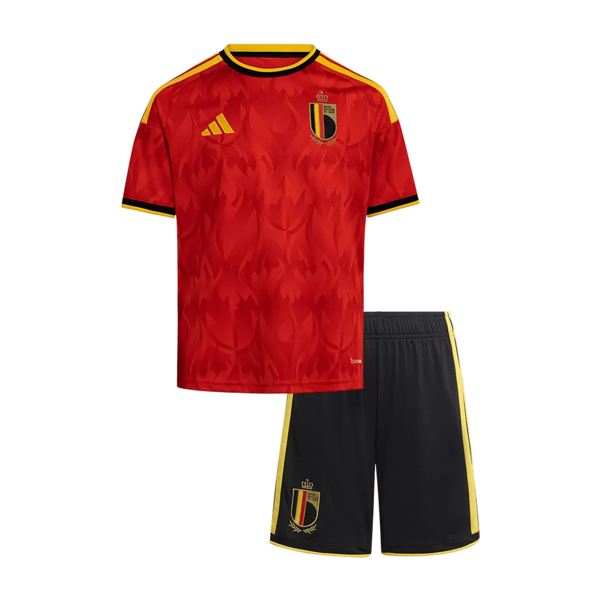 Equipación local de fútbol de Bélgica para niños (camiseta y pantalón corto) 2026