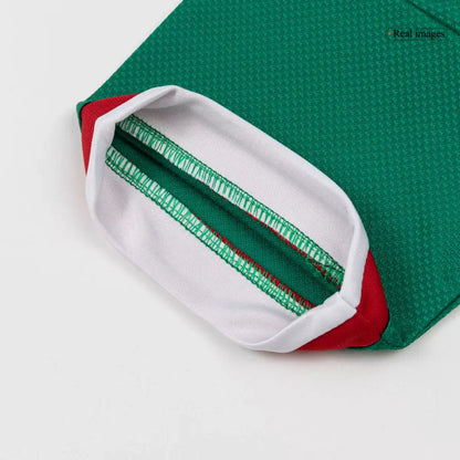 Uniforme completo de fútbol local para niños de México 2026