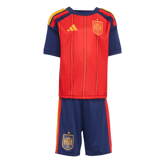 Spain Kid's Home Soccer Kit - Jersey+Shorts 2026