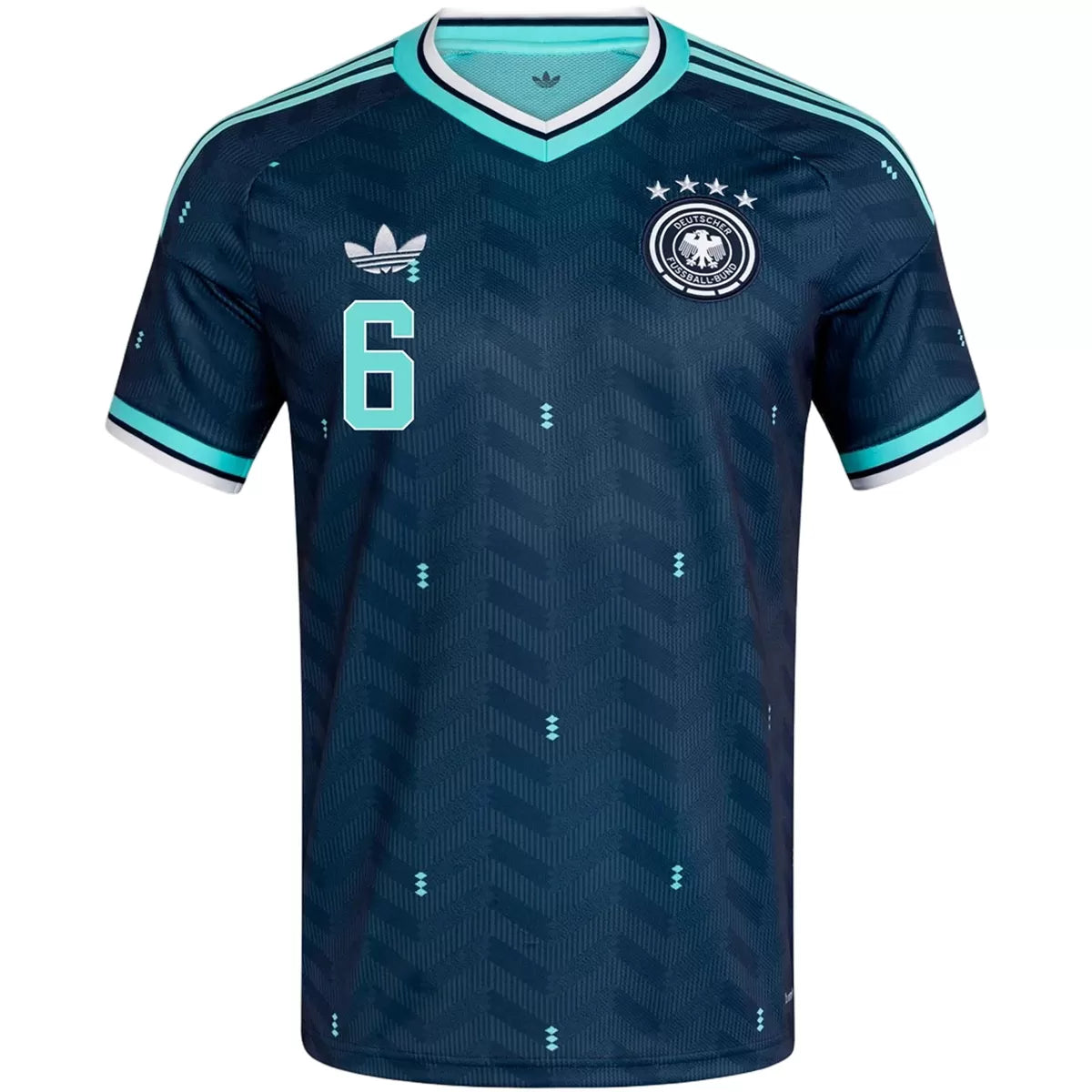 Camiseta de fútbol de visitante de Alemania Kimmich #6 2026